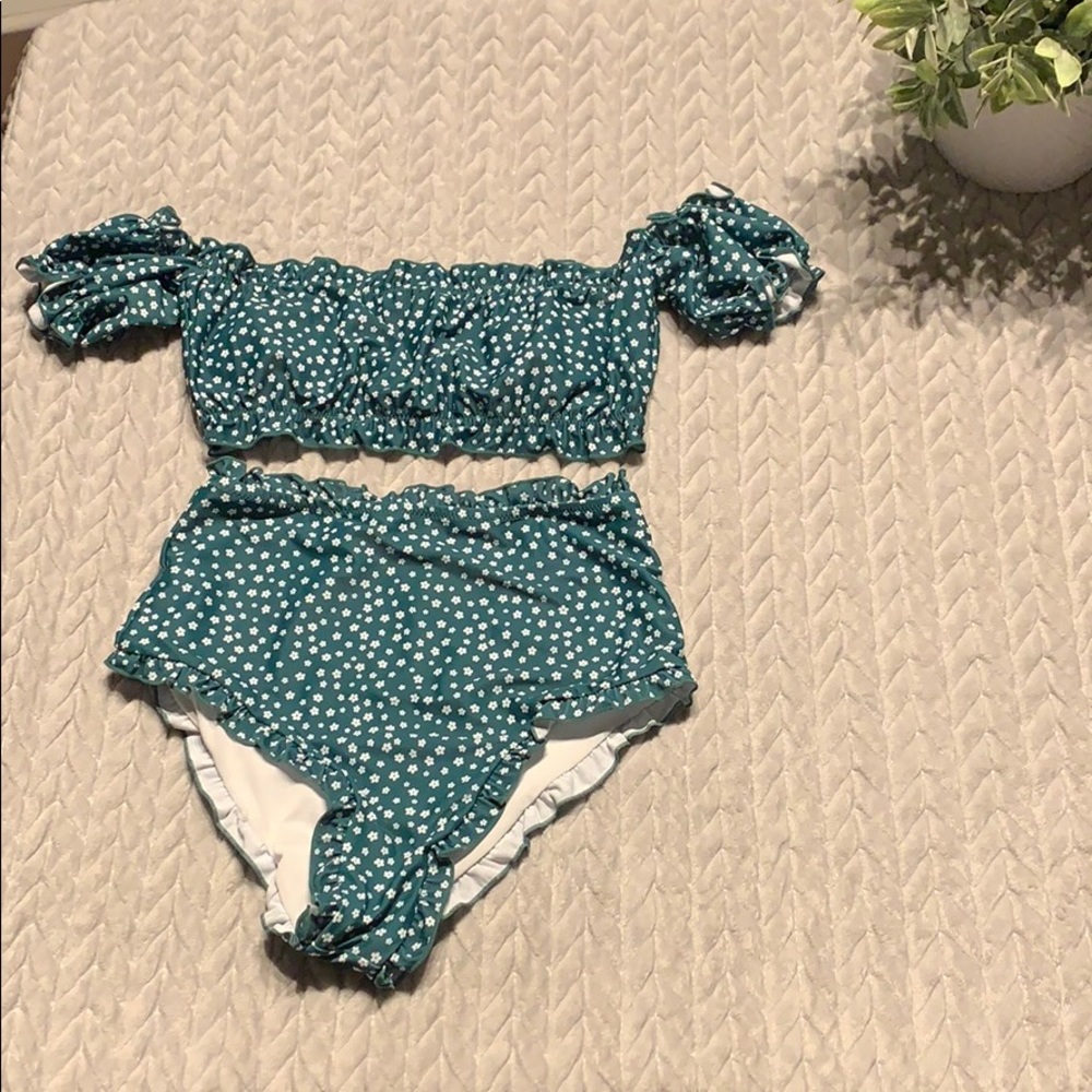 Shein high waisted swimsuit
